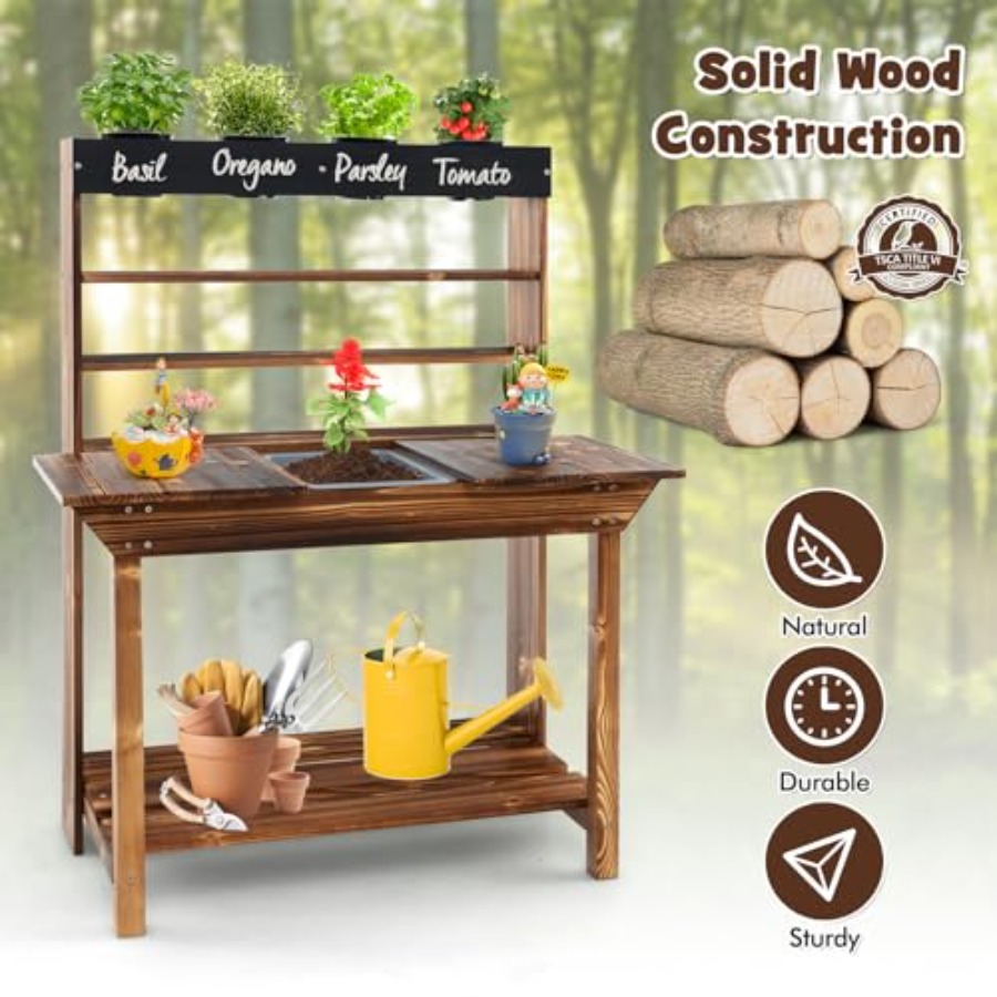Outdoor kids potting bench for - Kids Outdoor Storage recensione e prezzo