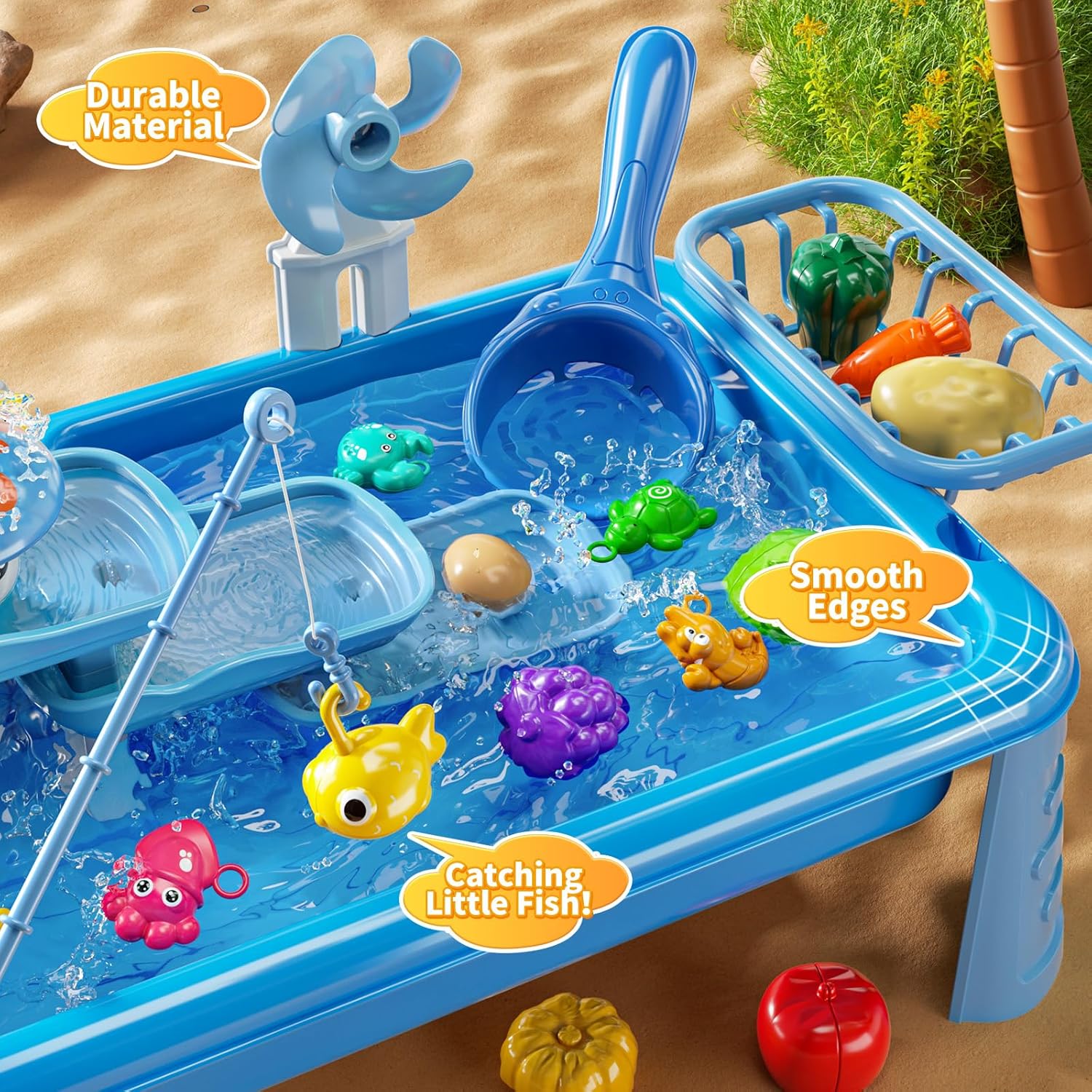 Water Table Play Sink Toy for  - Kids Outdoor Water Table recensione e prezzo