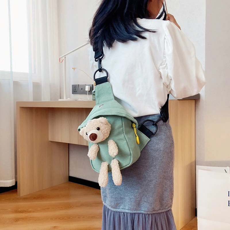Korean Bear Crossbody Bags Fas - Kids Outdoor Storage recensione e prezzo