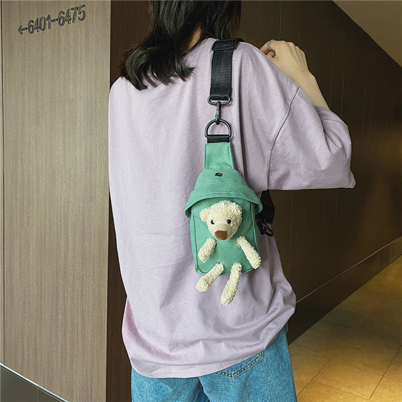 Korean Bear Crossbody Bags Fas - Kids Outdoor Storage recensione e prezzo