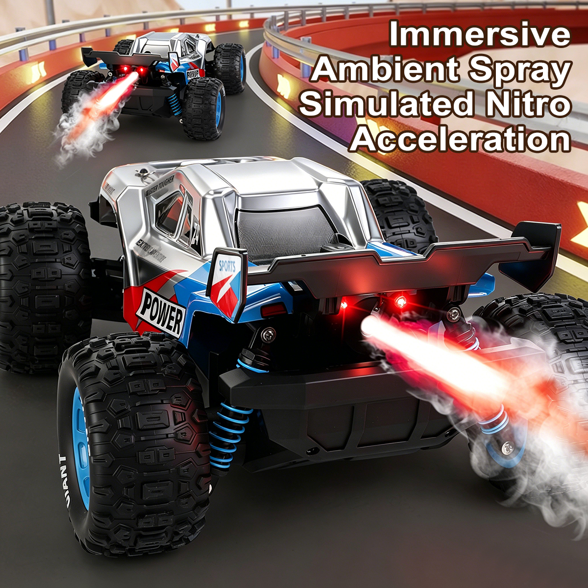 New 1:16 Spray RC Cars Buggy T - Kids Outdoor Dirt Toys recensione e prezzo