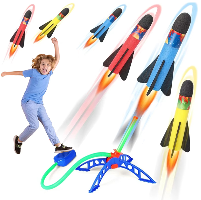 Kids Toy Rocket Launcher Foot  - Kids Outdoor Obstacle Course recensione e prezzo