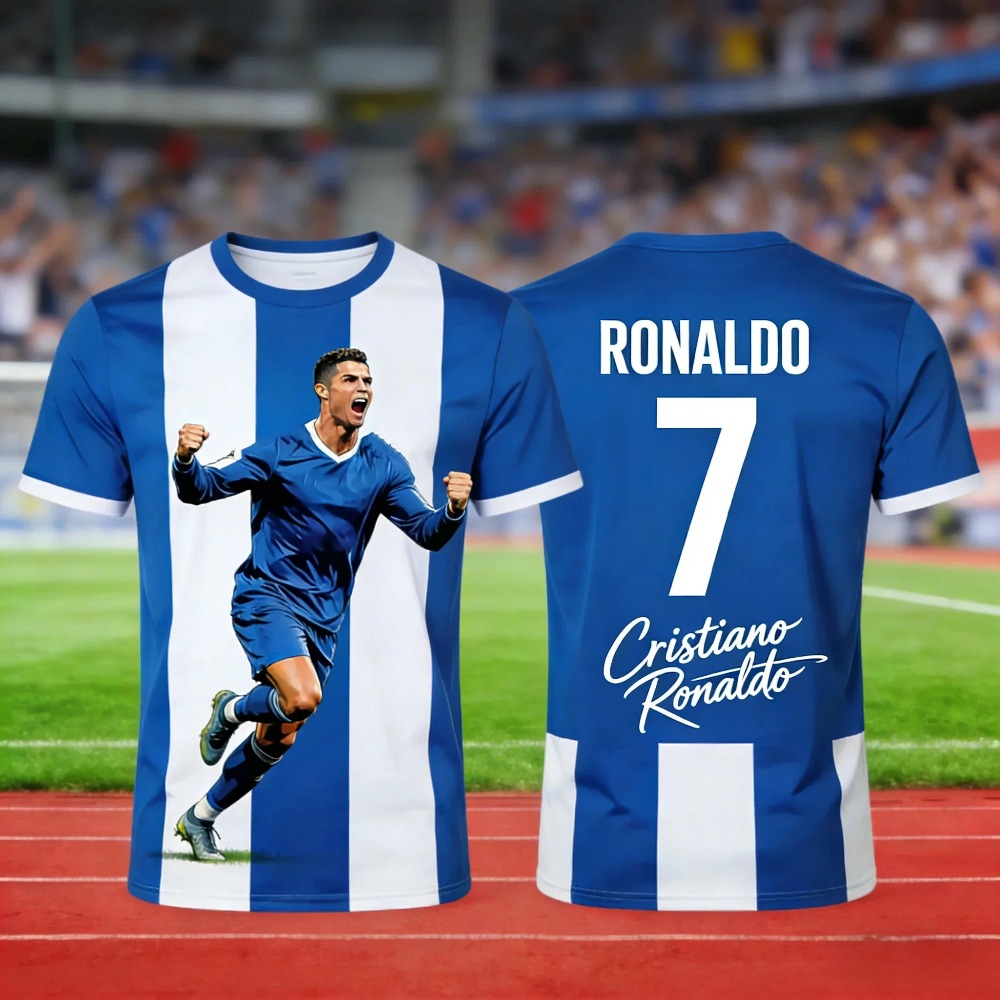 Ronaldo's Summer 3D Printed Fa - Kids Outdoor Wear recensione e prezzo