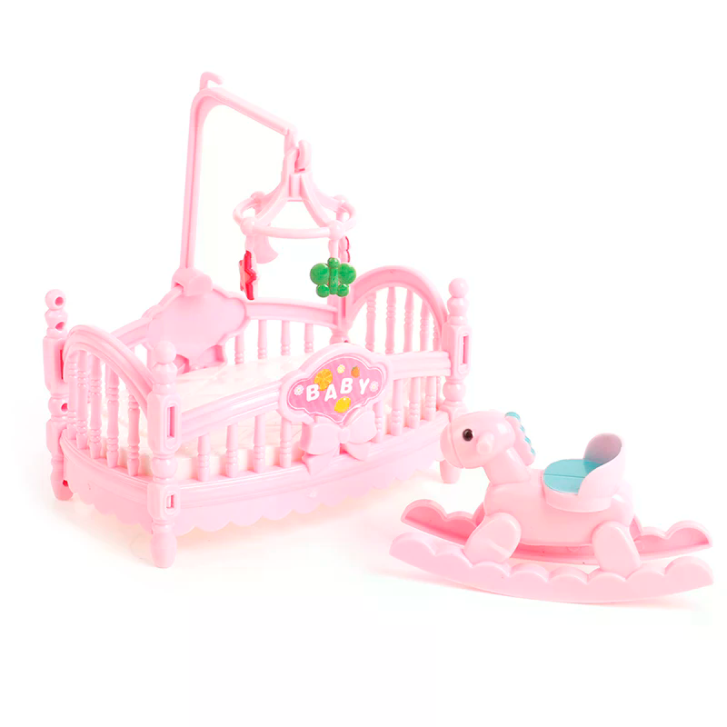 Miniature Crib Wooden Horse Se - Kids Outdoor Lounge Chair With Umbrella recensione e prezzo