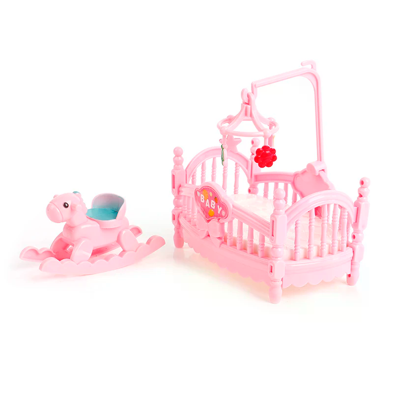 Miniature Crib Wooden Horse Se - Kids Outdoor Lounge Chair With Umbrella recensione e prezzo