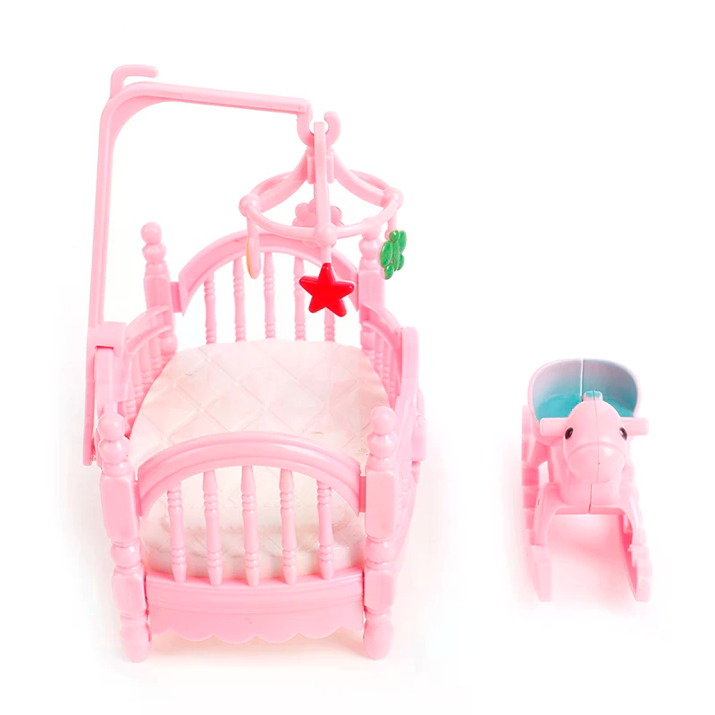 Miniature Crib Wooden Horse Se - Kids Outdoor Lounge Chair With Umbrella recensione e prezzo