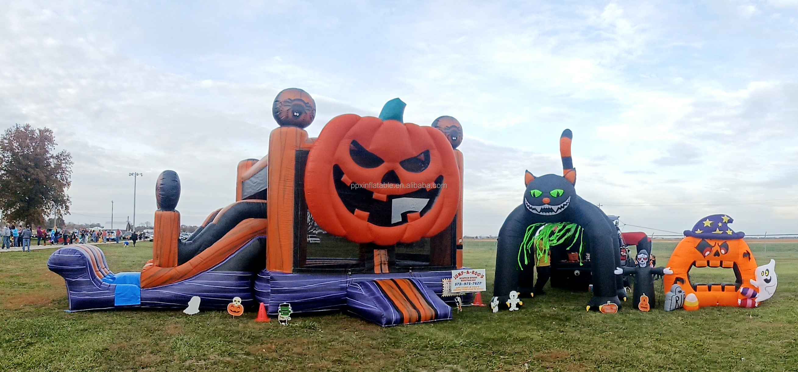 New Inflatable Halloween Bounc - Kids Outdoor Jumping recensione e prezzo