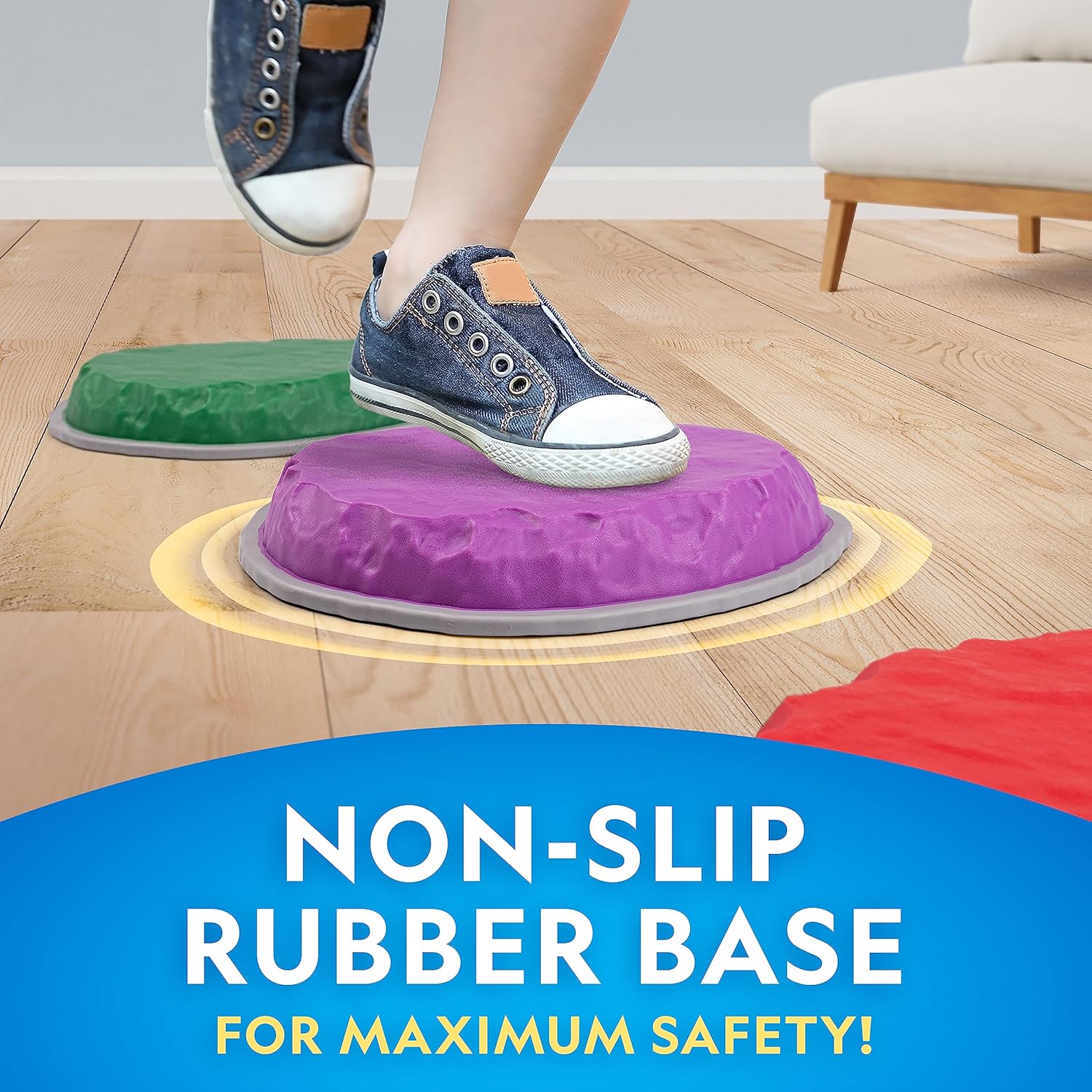 Durable Non-Slip Stepping Ston - Kids Outdoor Obstacle Course recensione e prezzo