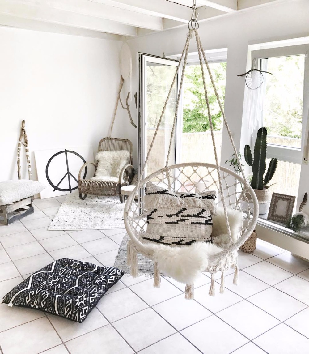 2025 Nordic Garden Handmade Kn - Kids Outdoor Hammock Swing recensione e prezzo