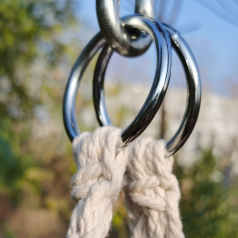 2025 Nordic Garden Handmade Kn - Kids Outdoor Hammock Swing recensione e prezzo